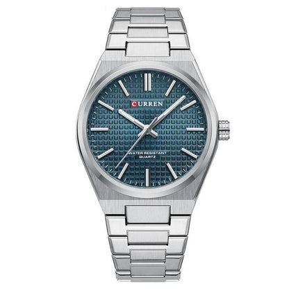 Blokes' Brushed Stainless Steel Watch | Aether