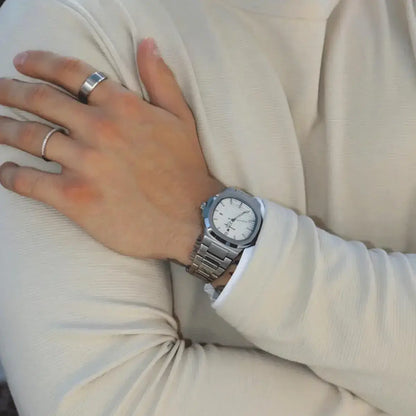 Men's Luxe Nautilus™ Watch with a Free Bracelet Kit – Proper Bargain!