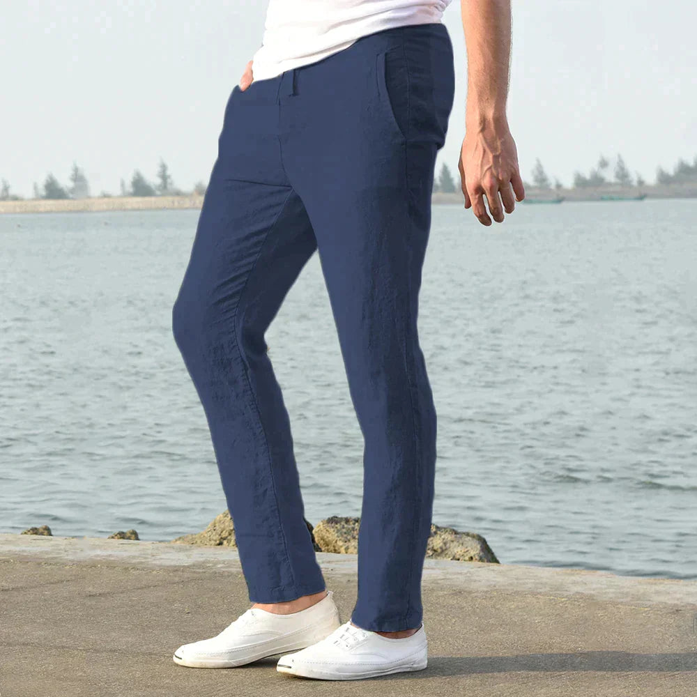 Poli - Blokes' Breezy Linen Trousers for a Cracking Summer
